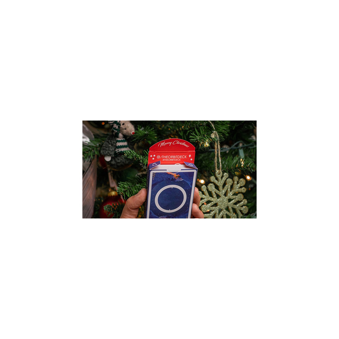 Orbit Christmas Playing Cards