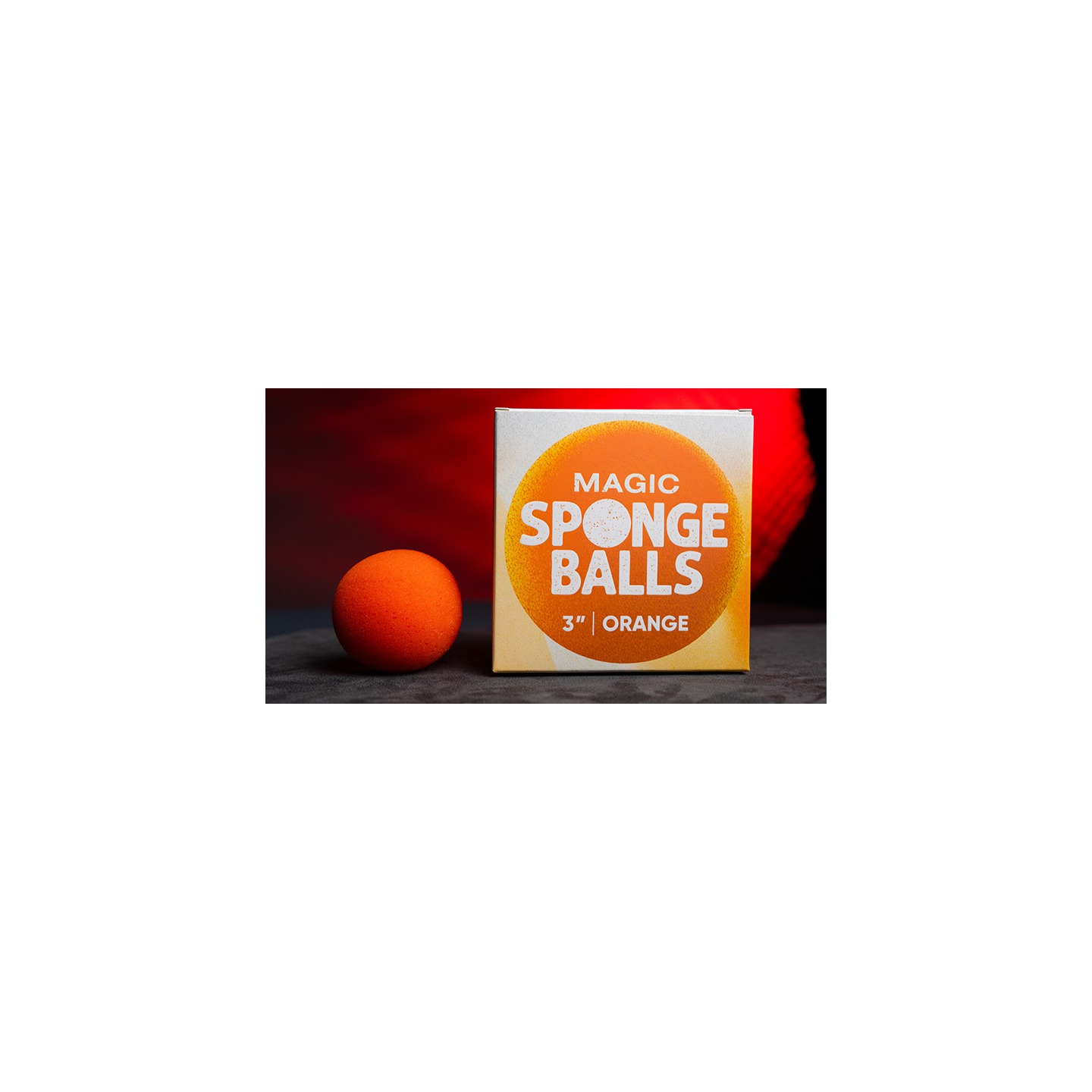 Magic Sponge Balls 4PK ORANGE 3" by Murphy's Magic