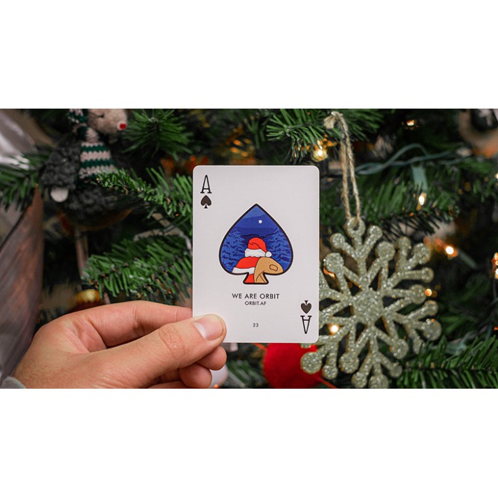Orbit Christmas Playing Cards