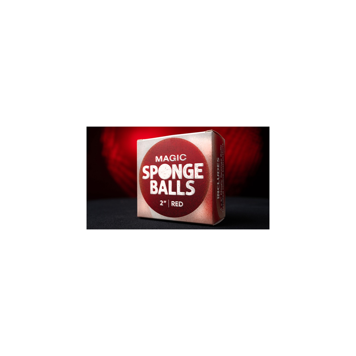 Magic Sponge Balls 4PK RED 2" by Murphy's Magic