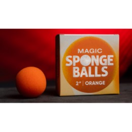 Magic Sponge Balls 4PK ORANGE 2" by Murphy's Magic
