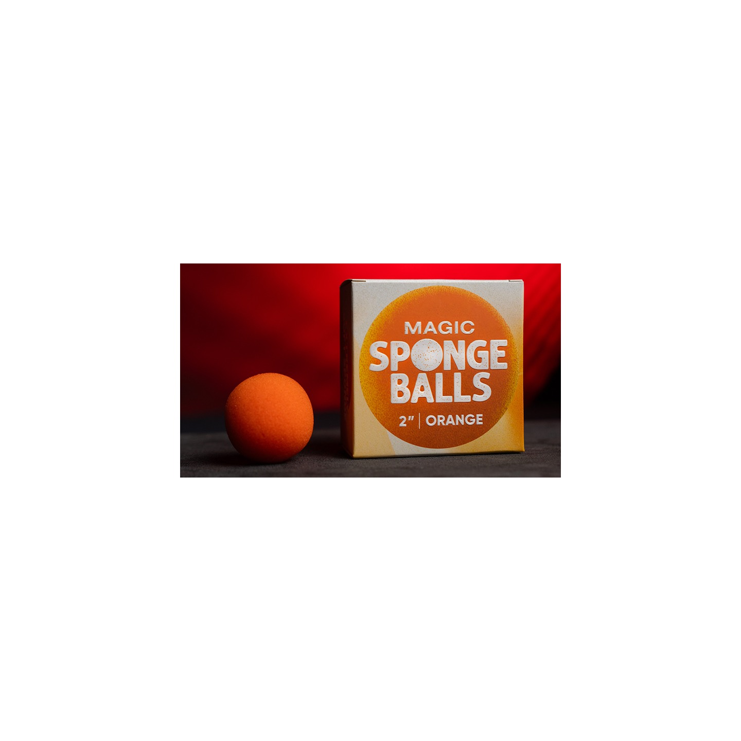 Magic Sponge Balls 4PK ORANGE 2" by Murphy's Magic