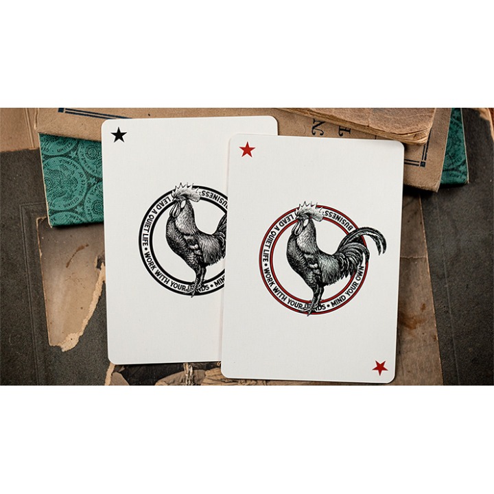 Gilded No.13 Table Players Vol.39 Playing Cards by Kings Wild Project
