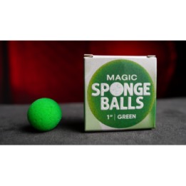 Magic Sponge Balls 4PK GREEN 1" by Murphy's Magic