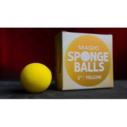 Magic Sponge Balls 4PK YELLOW 2" by Murphy's Magic