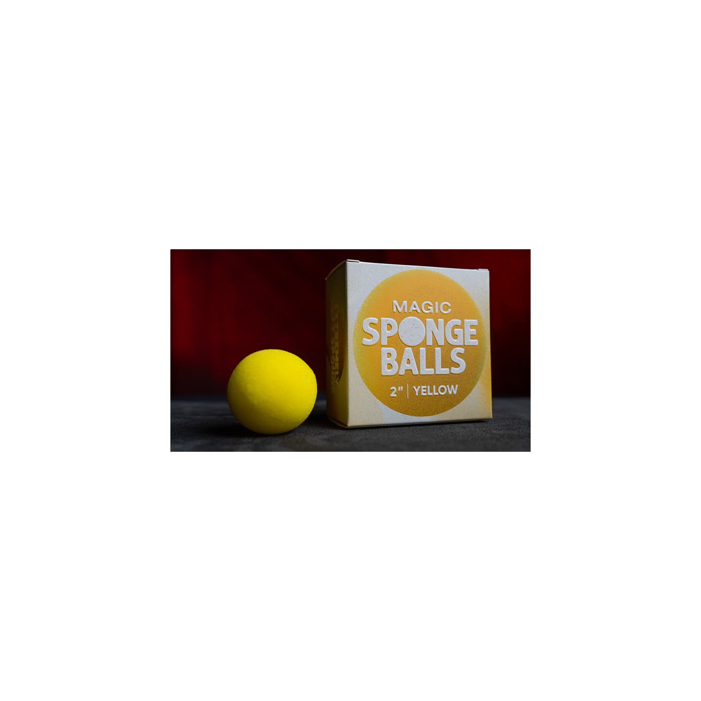 Magic Sponge Balls 4PK YELLOW 2" by Murphy's Magic