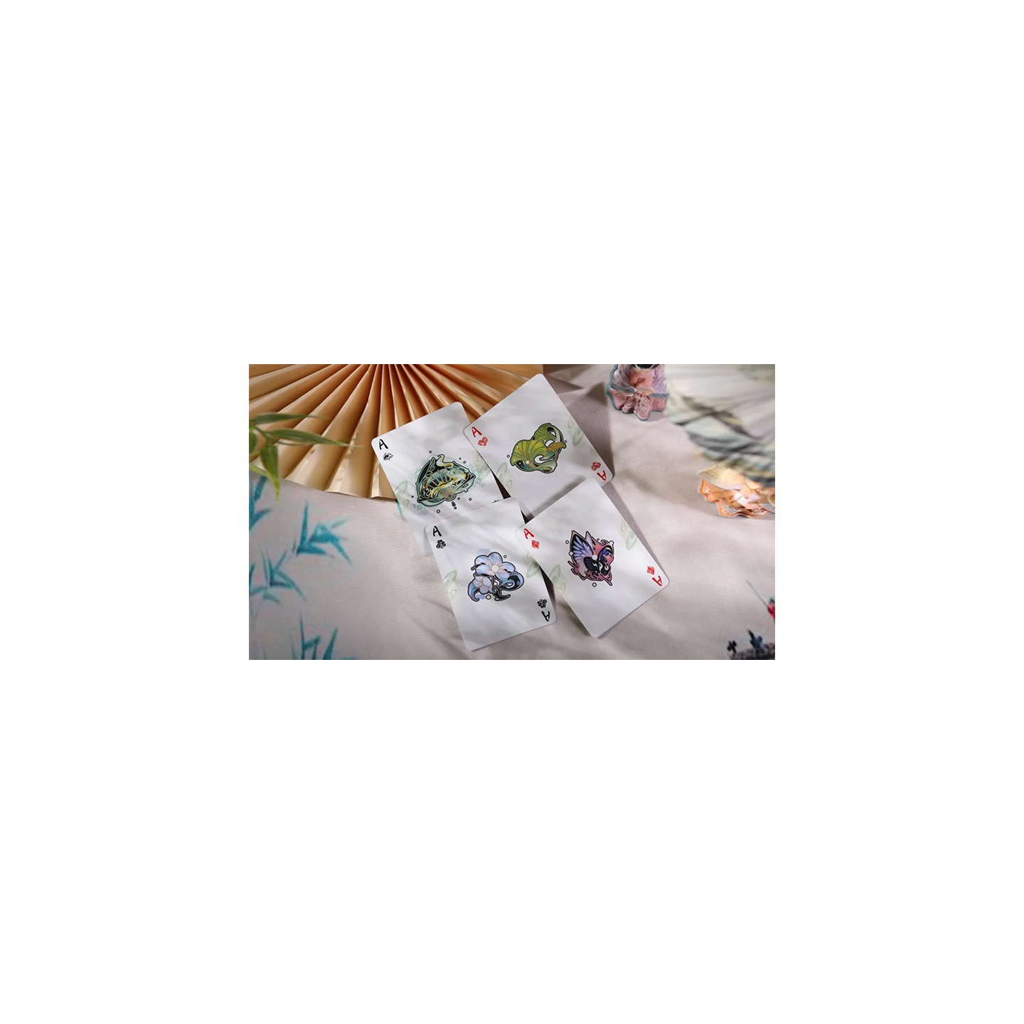 Flower Moon V2 (Moonlight) Playing Cards by King Star