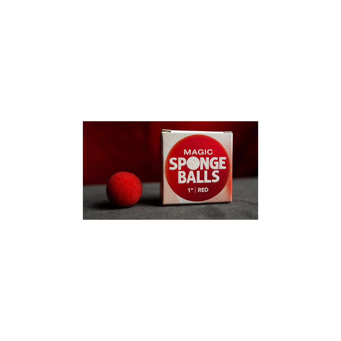 Magic Sponge Balls 4PK RED 1" by Murphy's Magic