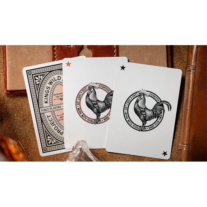 Gilded No.13 Table Players Vol.40 Playing Cards by Kings Wild Project