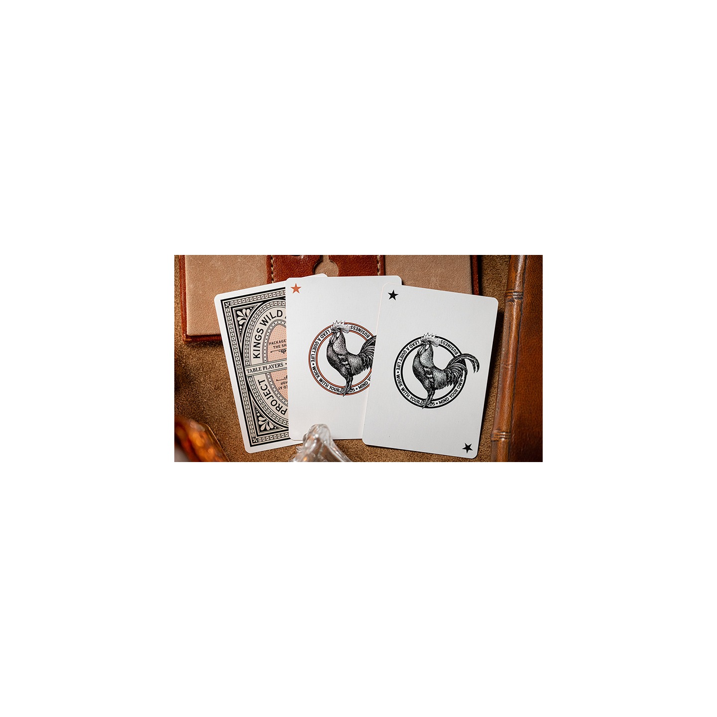 Gilded No.13 Table Players Vol.40 Playing Cards by Kings Wild Project