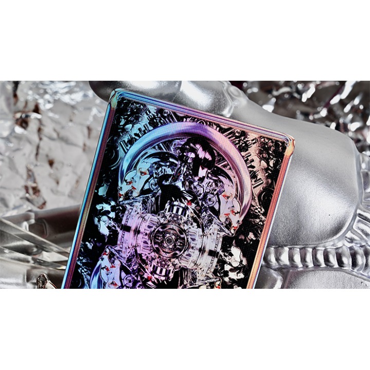 Robo-Geisha playing cards by Evokad