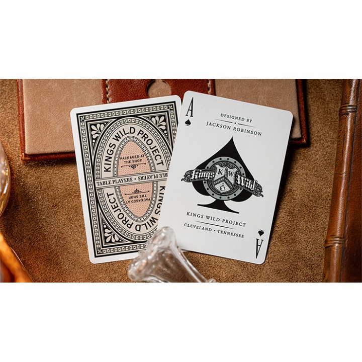 Gilded No.13 Table Players Vol.40 Playing Cards by Kings Wild Project