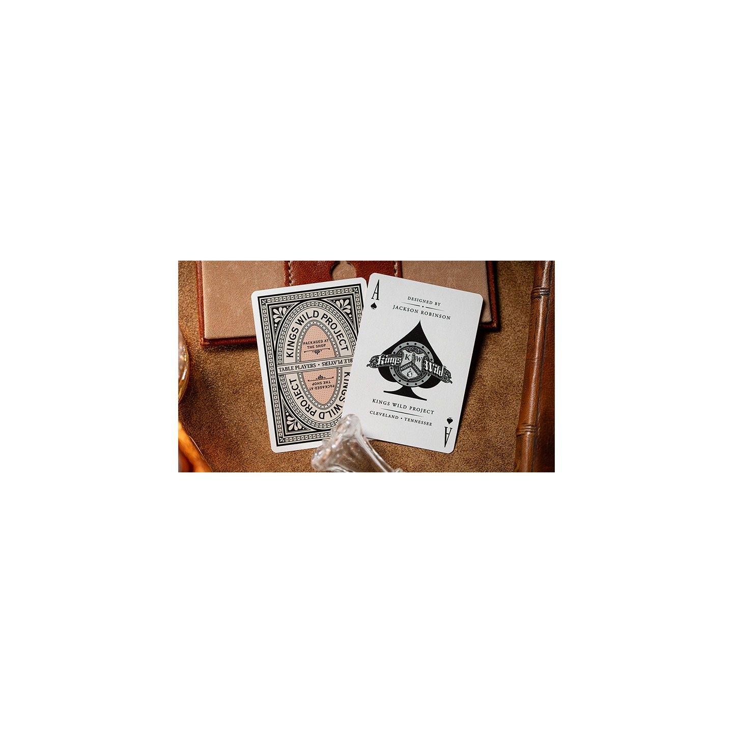 Gilded No.13 Table Players Vol.40 Playing Cards by Kings Wild Project