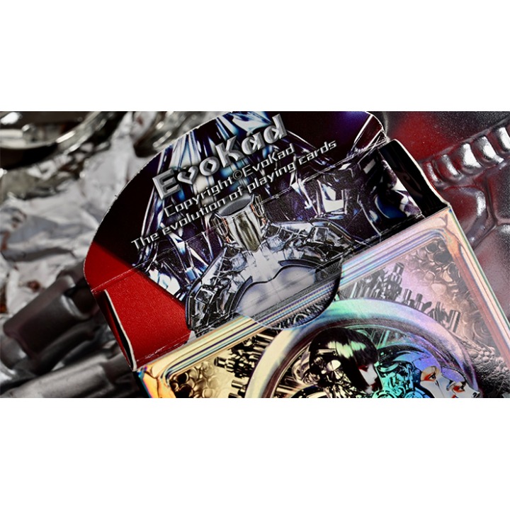 Robo-Geisha playing cards by Evokad