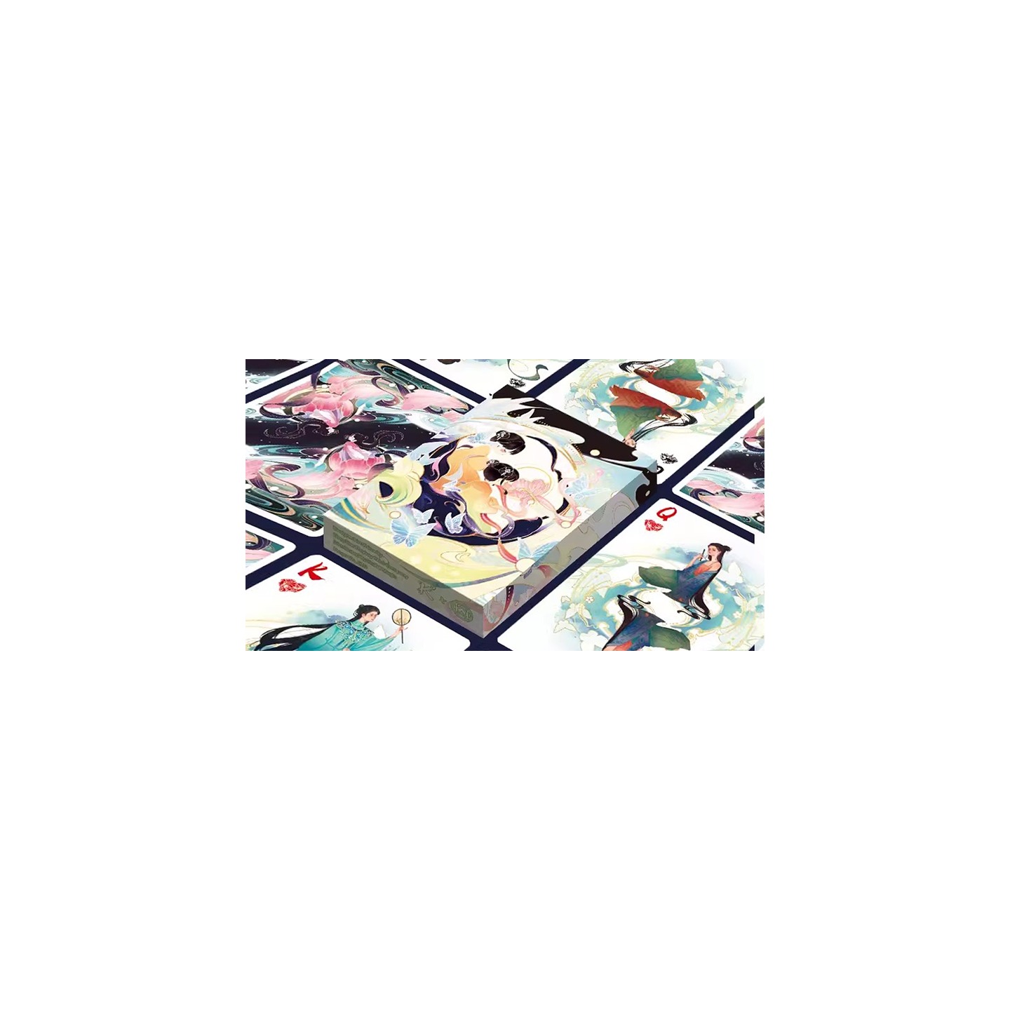 Flower Moon V2 (Moonlight) Playing Cards by King Star