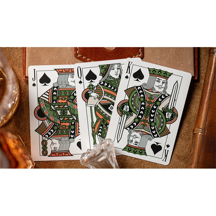 Gilded No.13 Table Players Vol.40 Playing Cards by Kings Wild Project