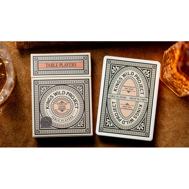 Gilded No.13 Table Players Vol.40 Playing Cards by Kings Wild Project