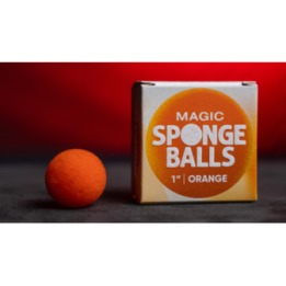 Magic Sponge Balls 4PK ORANGE 1" by Murphy's Magic