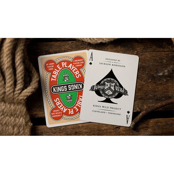 Gilded No.13 Table Players Vol.41 Playing Cards by Kings Wild Project
