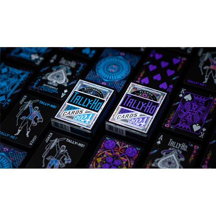 Tally-Ho 2024 (Butterfly) Playing Cards by US Playing Card Co
