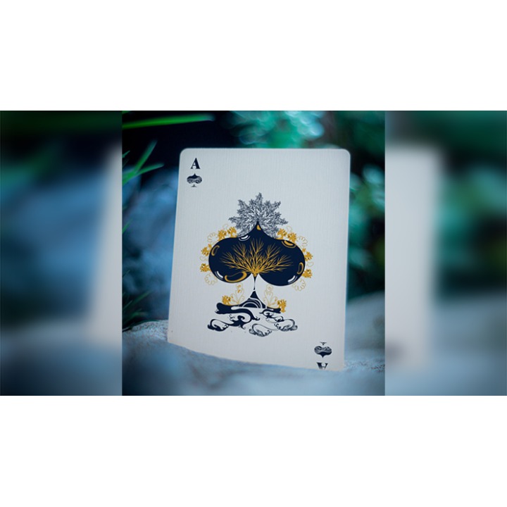 ONDA V2 (Yellow) by Jocu Playing Cards