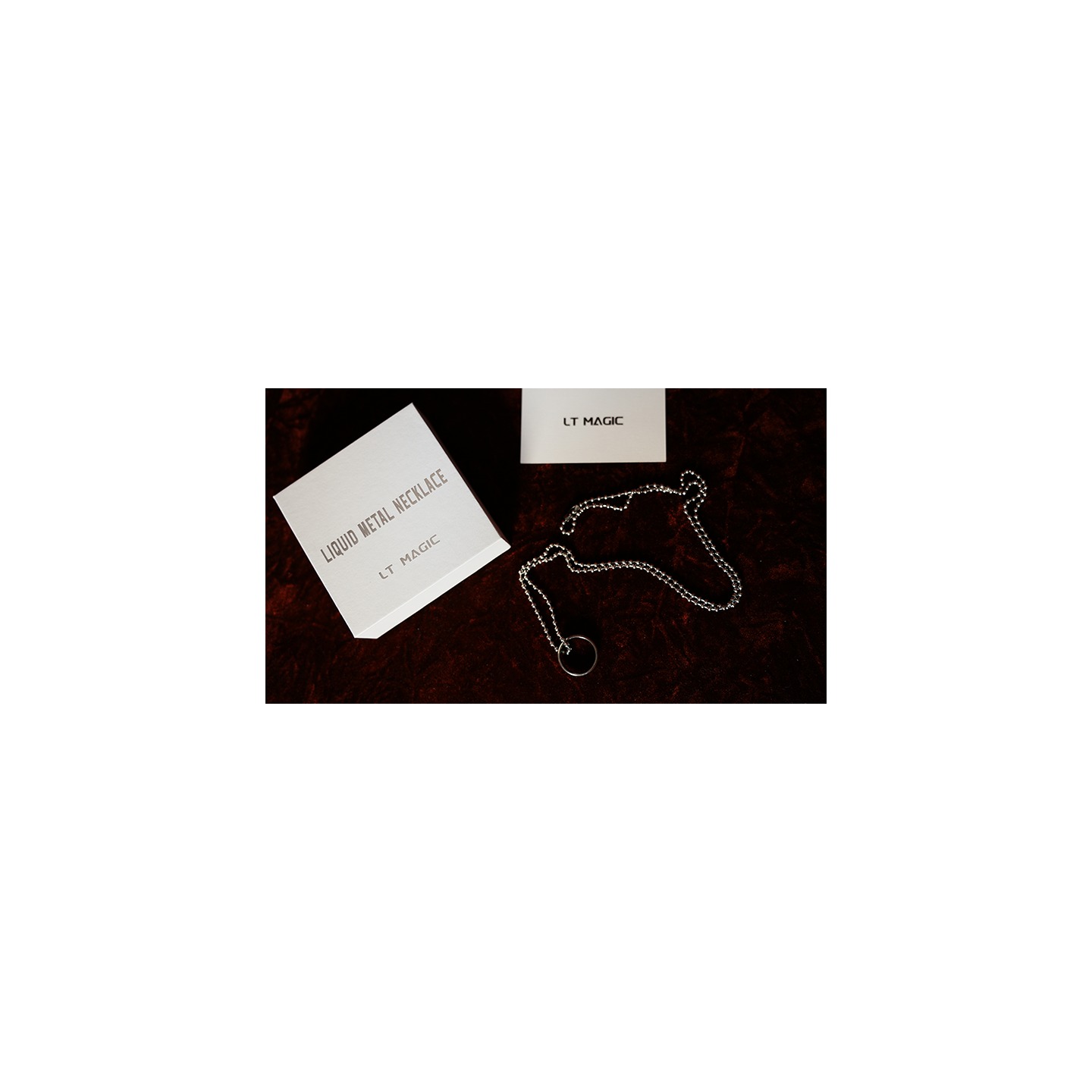 Liquid Metal Necklace by LT Magic'