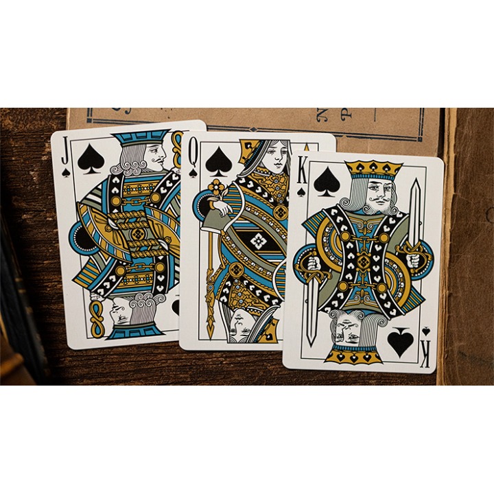 Gilded No.13 Table Players Vol.42 Playing Cards by Kings Wild Project