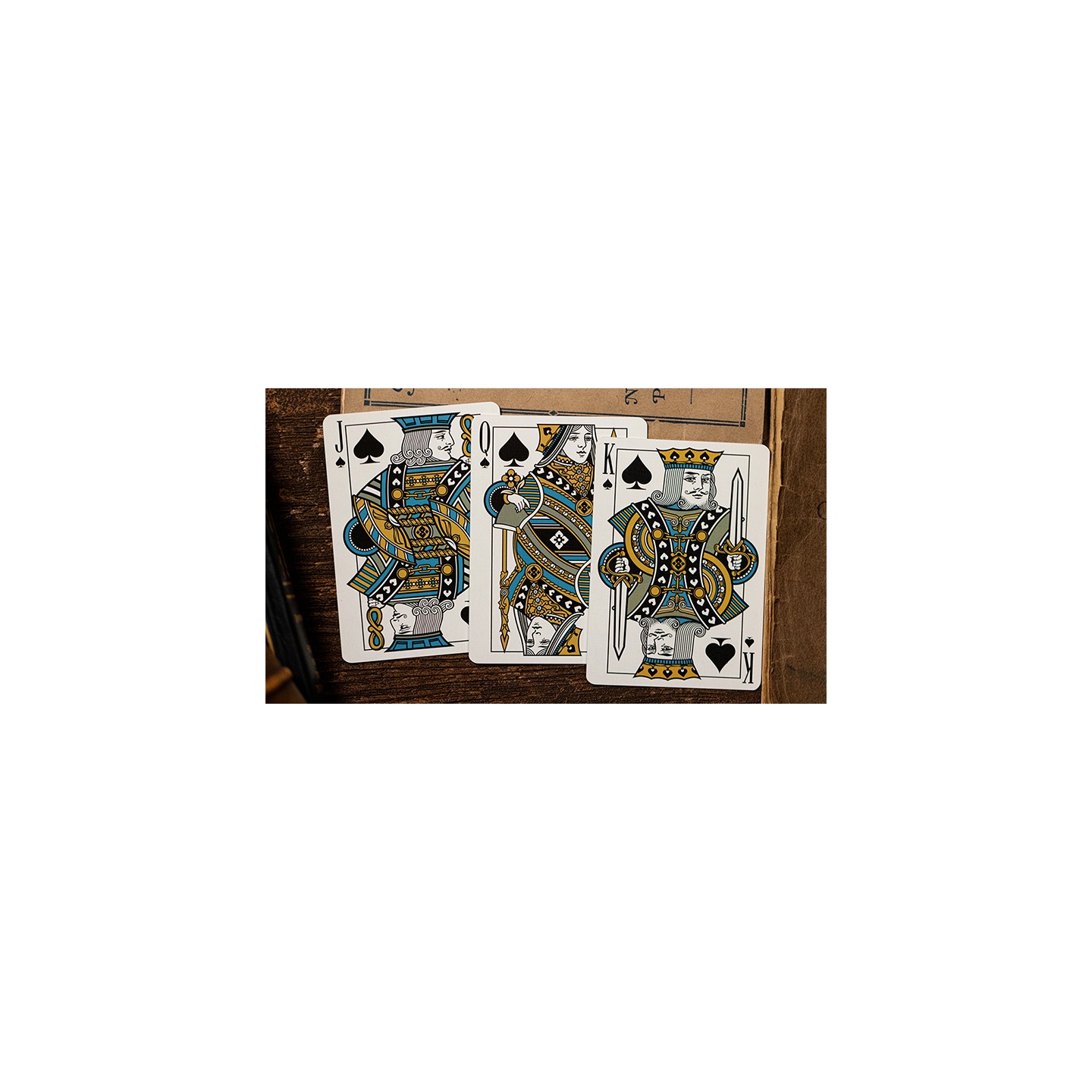 Gilded No.13 Table Players Vol.42 Playing Cards by Kings Wild Project
