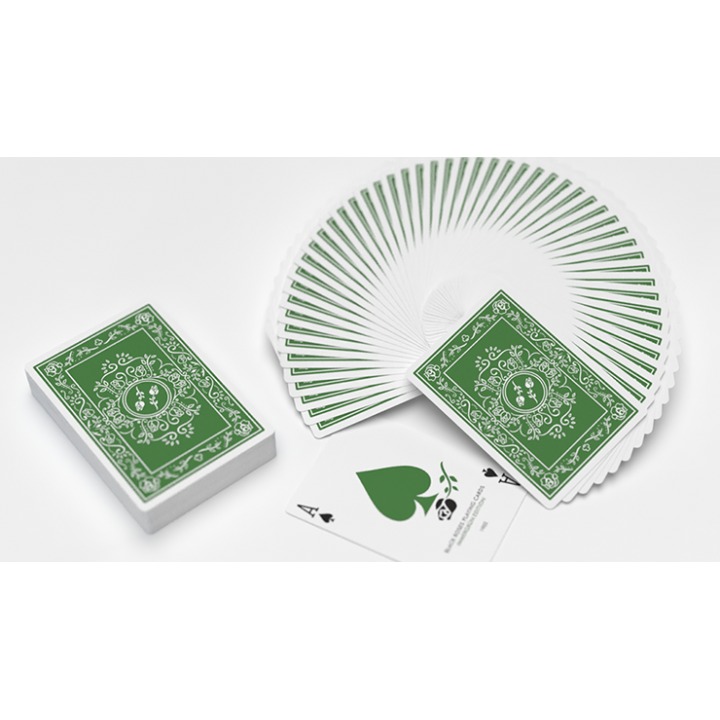 BLACK ROSES IMMERGRÜN Playing Cards