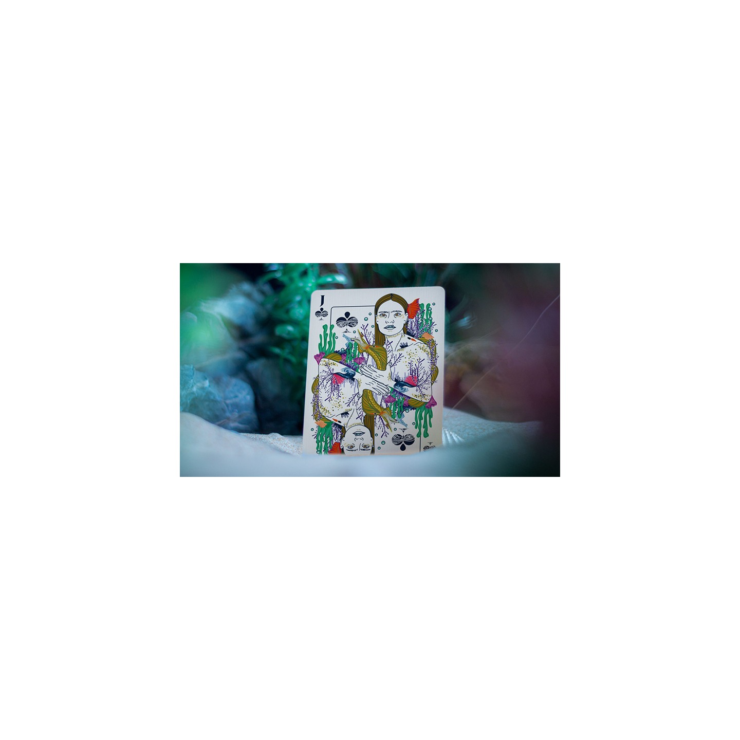 ONDA V2 (Yellow) by Jocu Playing Cards