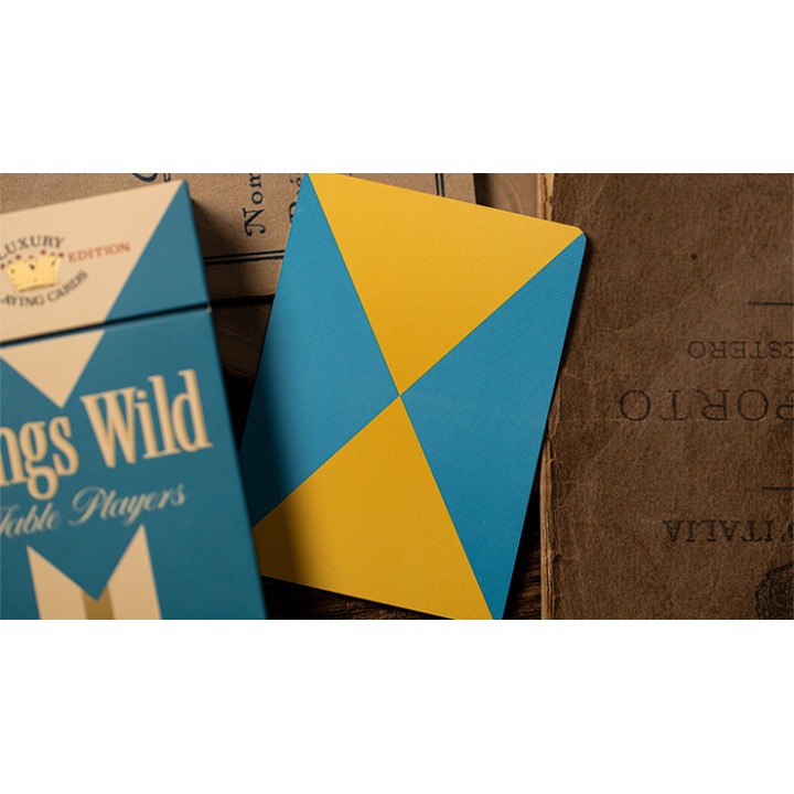 Gilded No.13 Table Players Vol.42 Playing Cards by Kings Wild Project