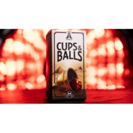 CUPS AND BALLS (Gimmicks and Instructions) by Apprentice Magic