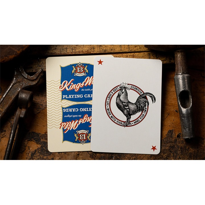 Gilded No.13 Table Players Vol.43 Playing Cards by Kings Wild Project