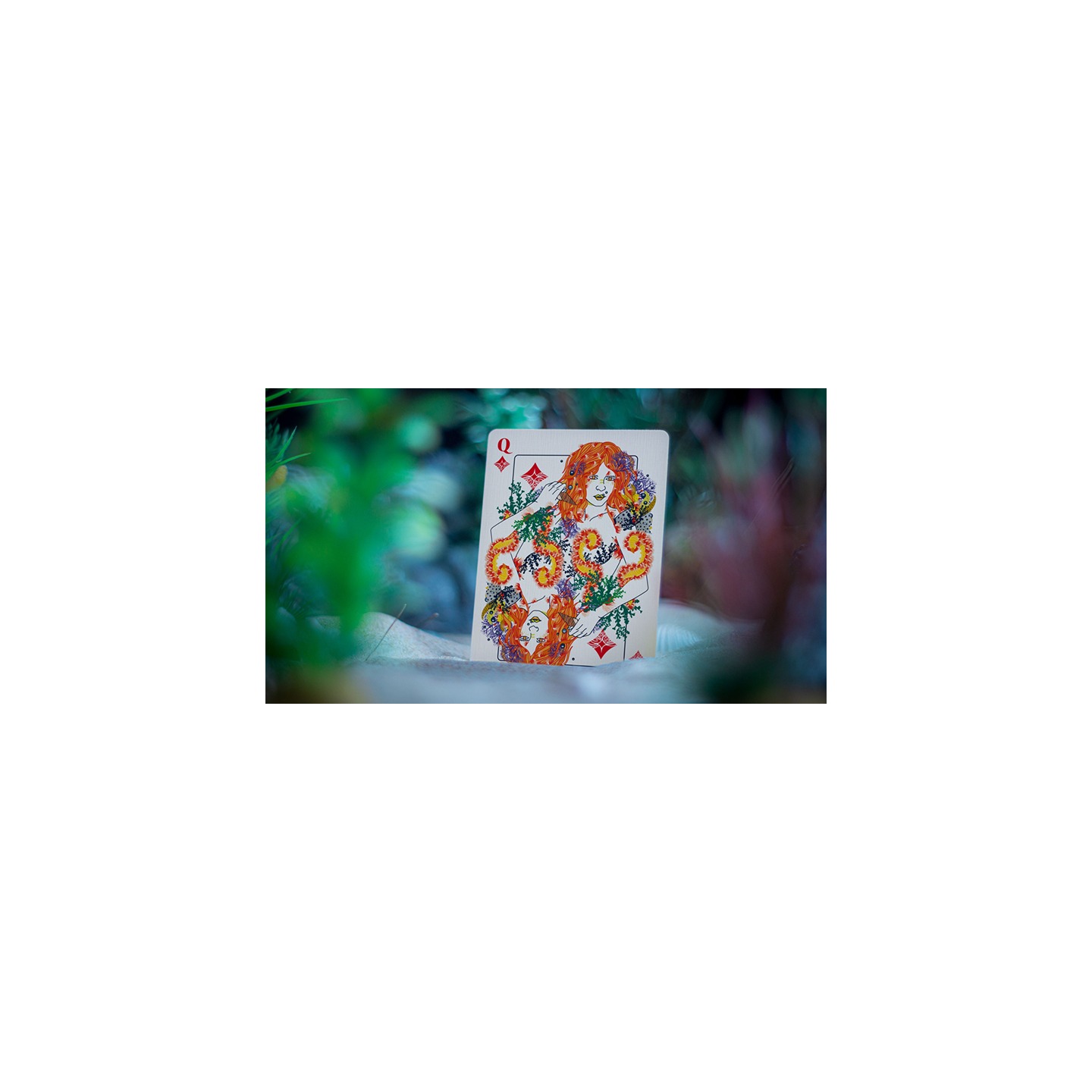 ONDA V2 (Purple) by Jocu Playing Cards