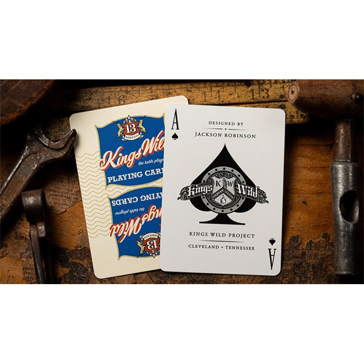 Gilded No.13 Table Players Vol.43 Playing Cards by Kings Wild Project