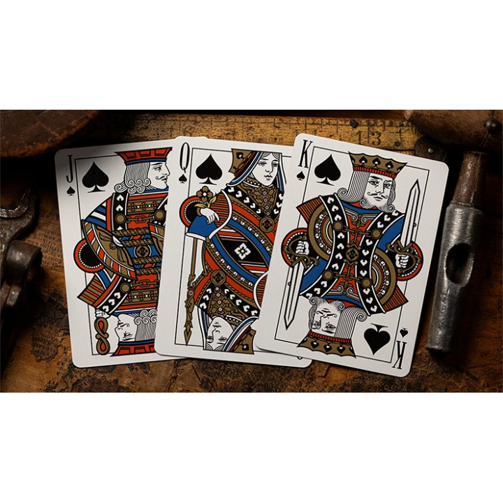 Gilded No.13 Table Players Vol.43 Playing Cards by Kings Wild Project
