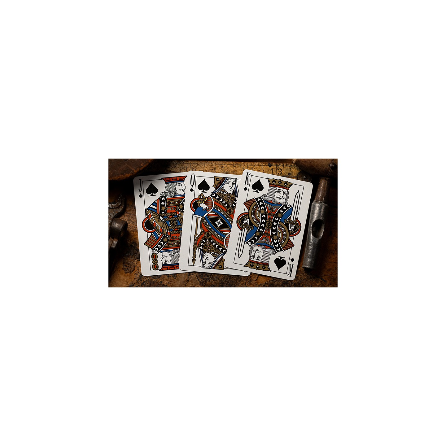 Gilded No.13 Table Players Vol.43 Playing Cards by Kings Wild Project