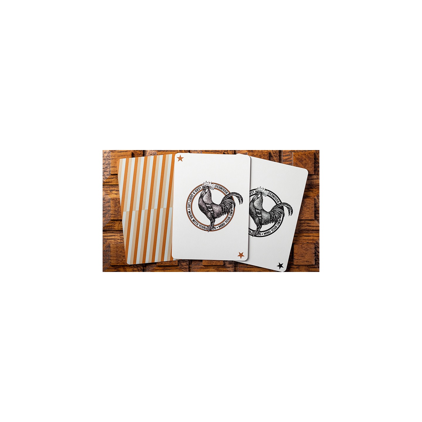Gilded No.13 Table Players Vol.44 Playing Cards by Kings Wild Project