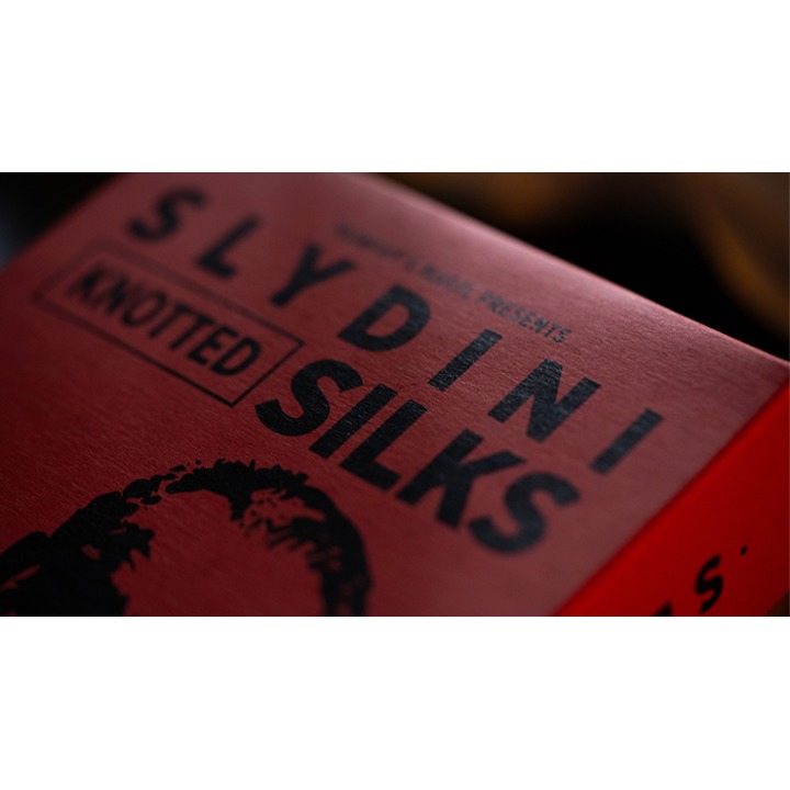 Slydini's Knotted Silks (White / 18 Inch) by Slydini & Murphy's Magic