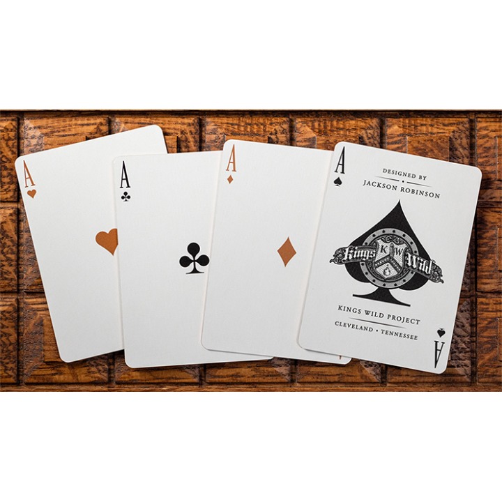 Gilded No.13 Table Players Vol.44 Playing Cards by Kings Wild Project