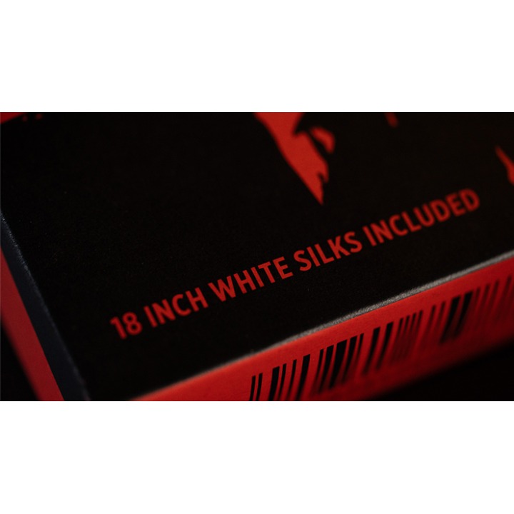 Slydini's Knotted Silks (White / 18 Inch) by Slydini & Murphy's Magic