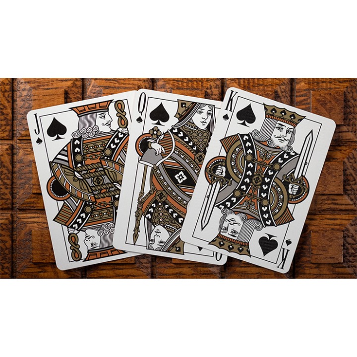 Gilded No.13 Table Players Vol.44 Playing Cards by Kings Wild Project