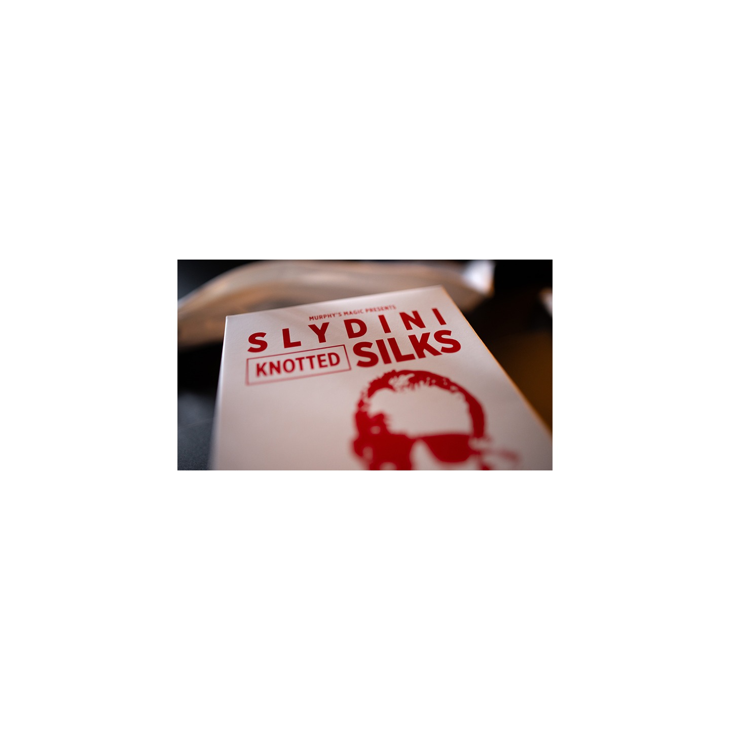 Slydini's Knotted Silks (White / 24 Inch) by Slydini & Murphy's Magic