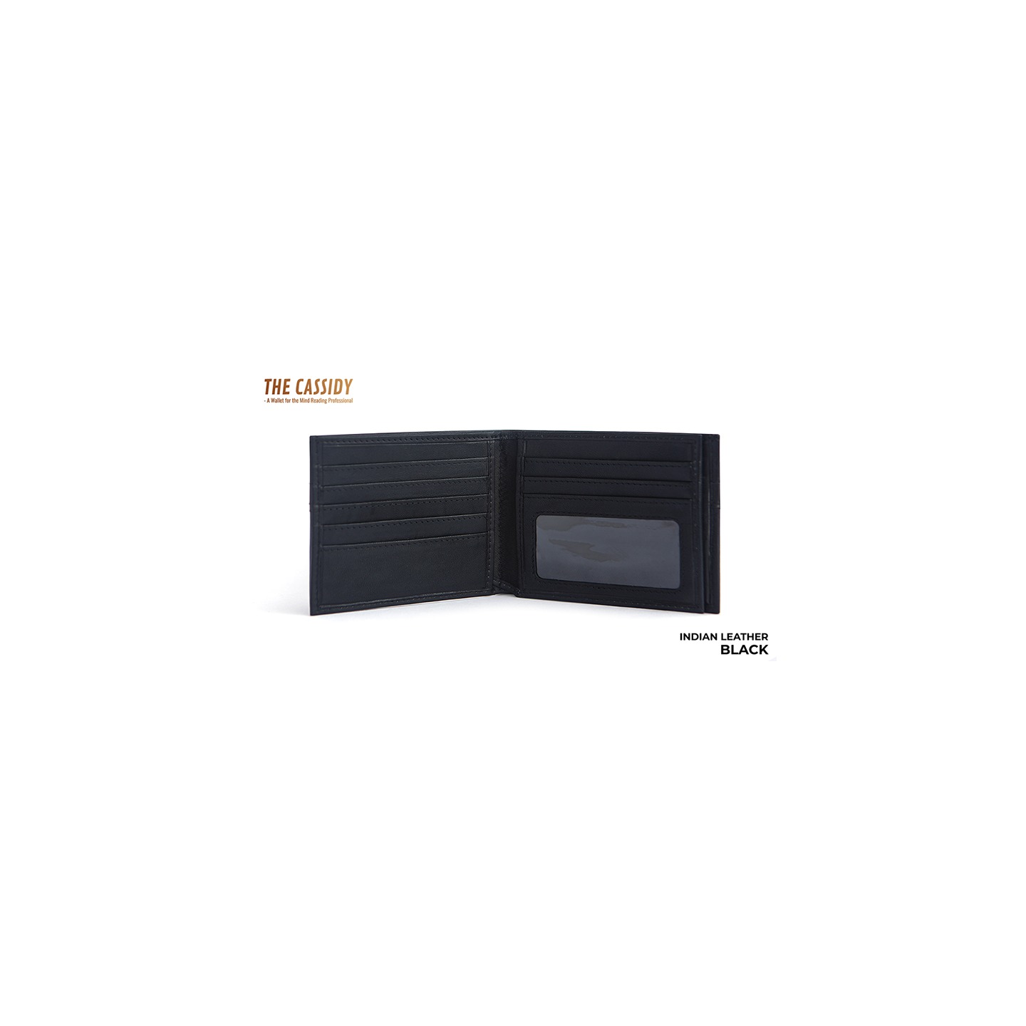 THE CASSIDY WALLET BLACK by Nakul Shenoy