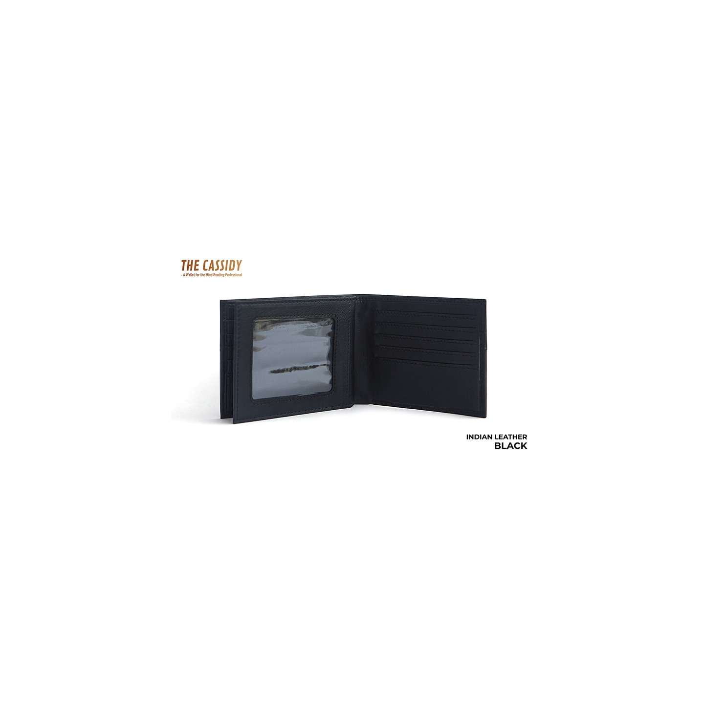 THE CASSIDY WALLET BLACK by Nakul Shenoy
