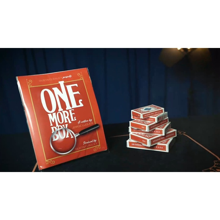 ONE MORE BOX RED (Gimmicks and Online Instructions) by Gustavo Raley