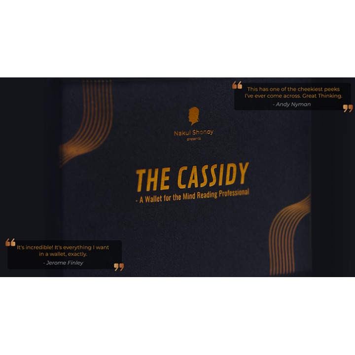 THE CASSIDY WALLET BLACK by Nakul Shenoy