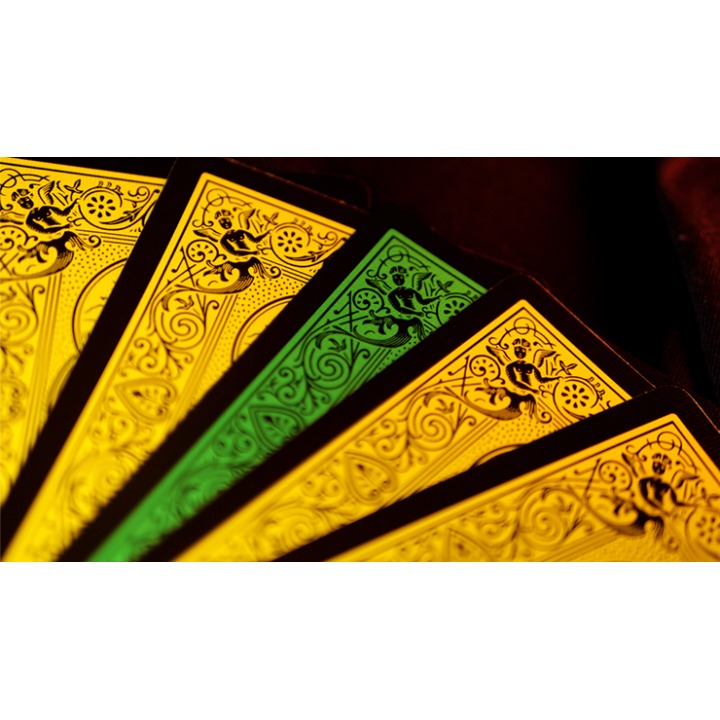 Bicycle Reverse (Yellow) Playing Cards