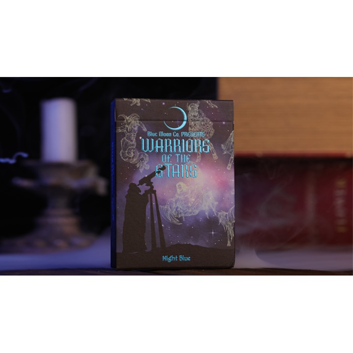Warriors of the Stars: Zodiac Playing Cards (Night Blue) by Blue Moon Co.