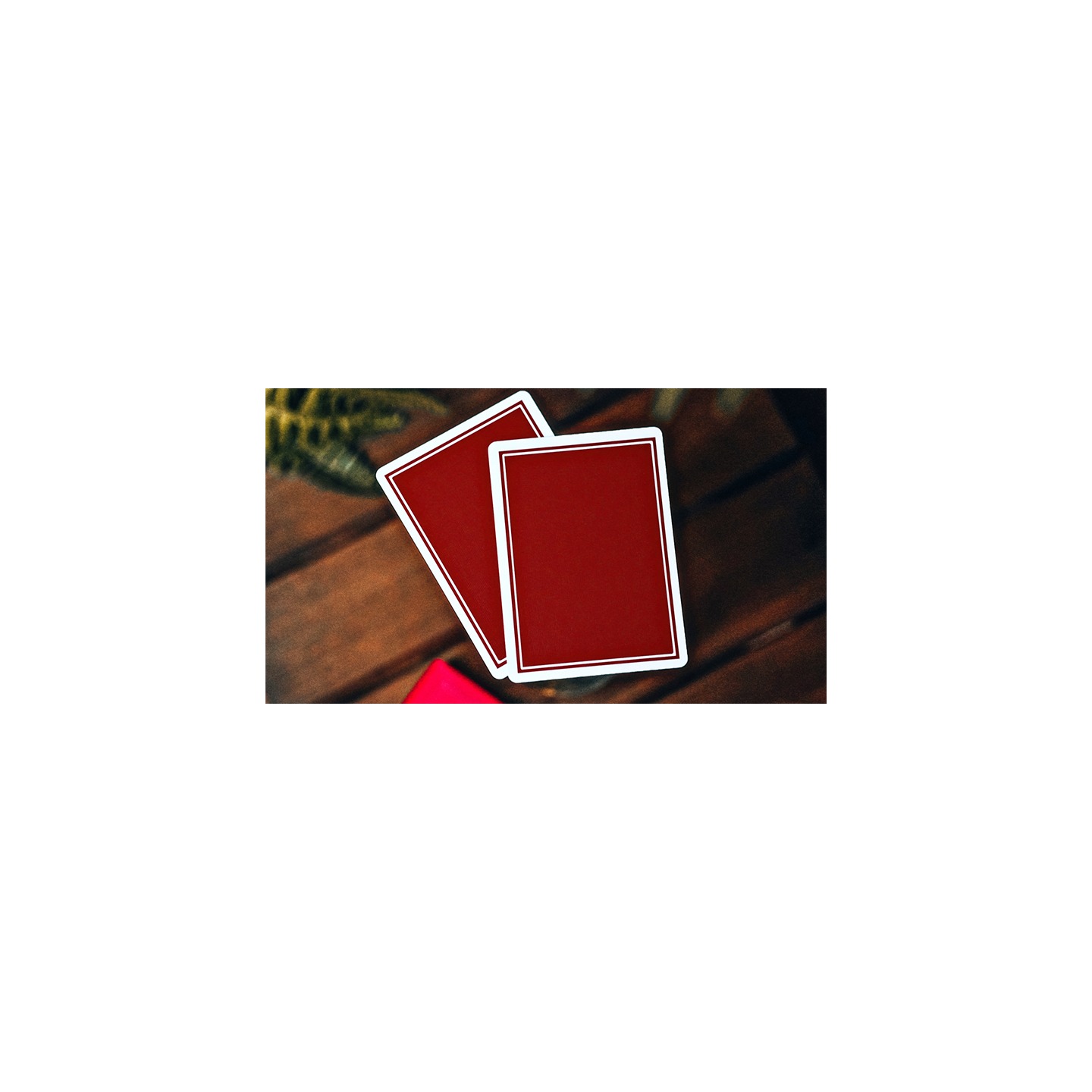 NOC Pro 2021 (Burgundy Red) Playing Cards
